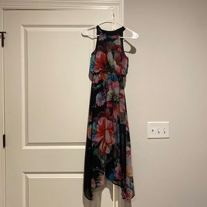 Girl’s Formal springy, floral, flowy dress